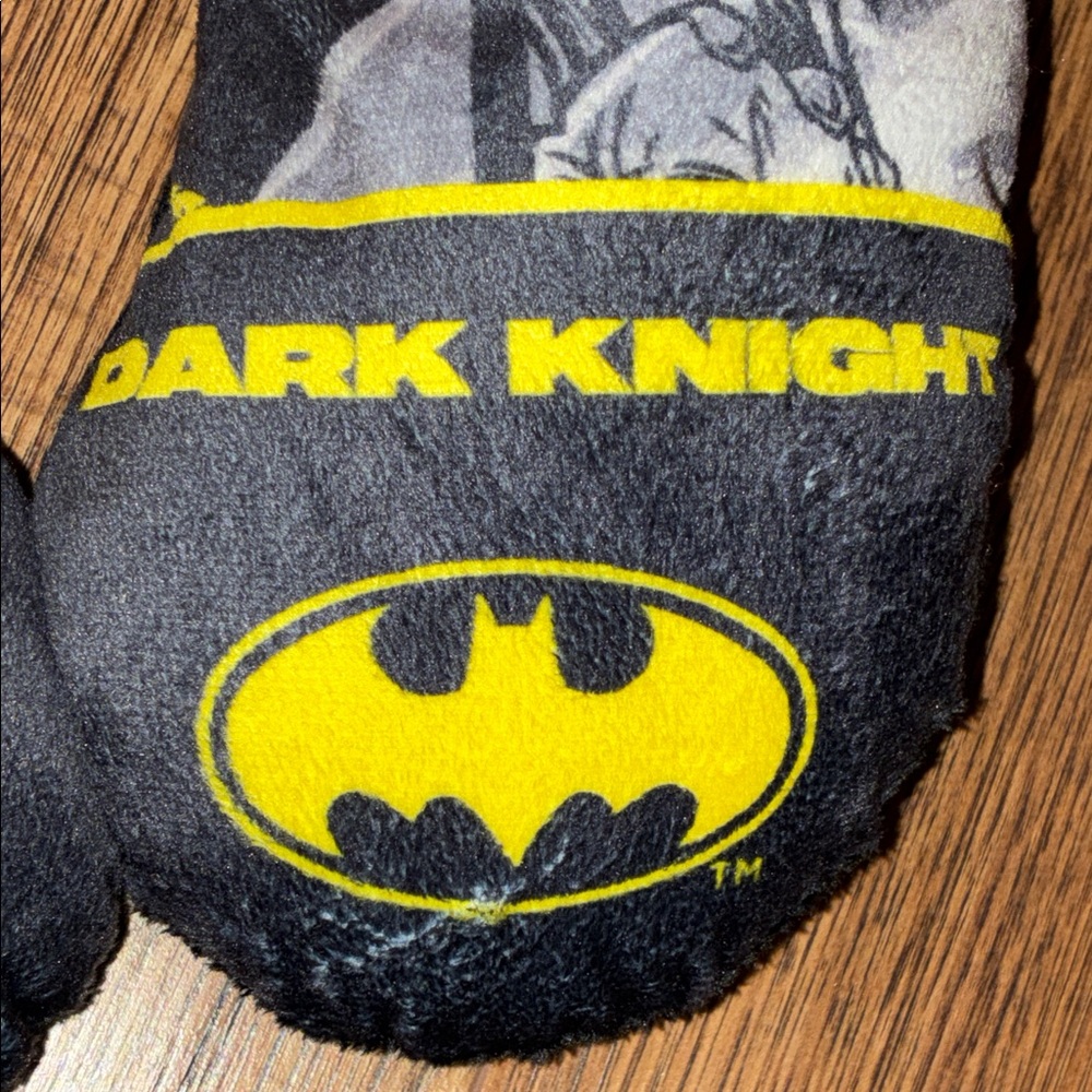 DC Comics Batman Dark Knight Kids Travel Neck Pillow Black, Gray, Yellow - Picture 8 of 9